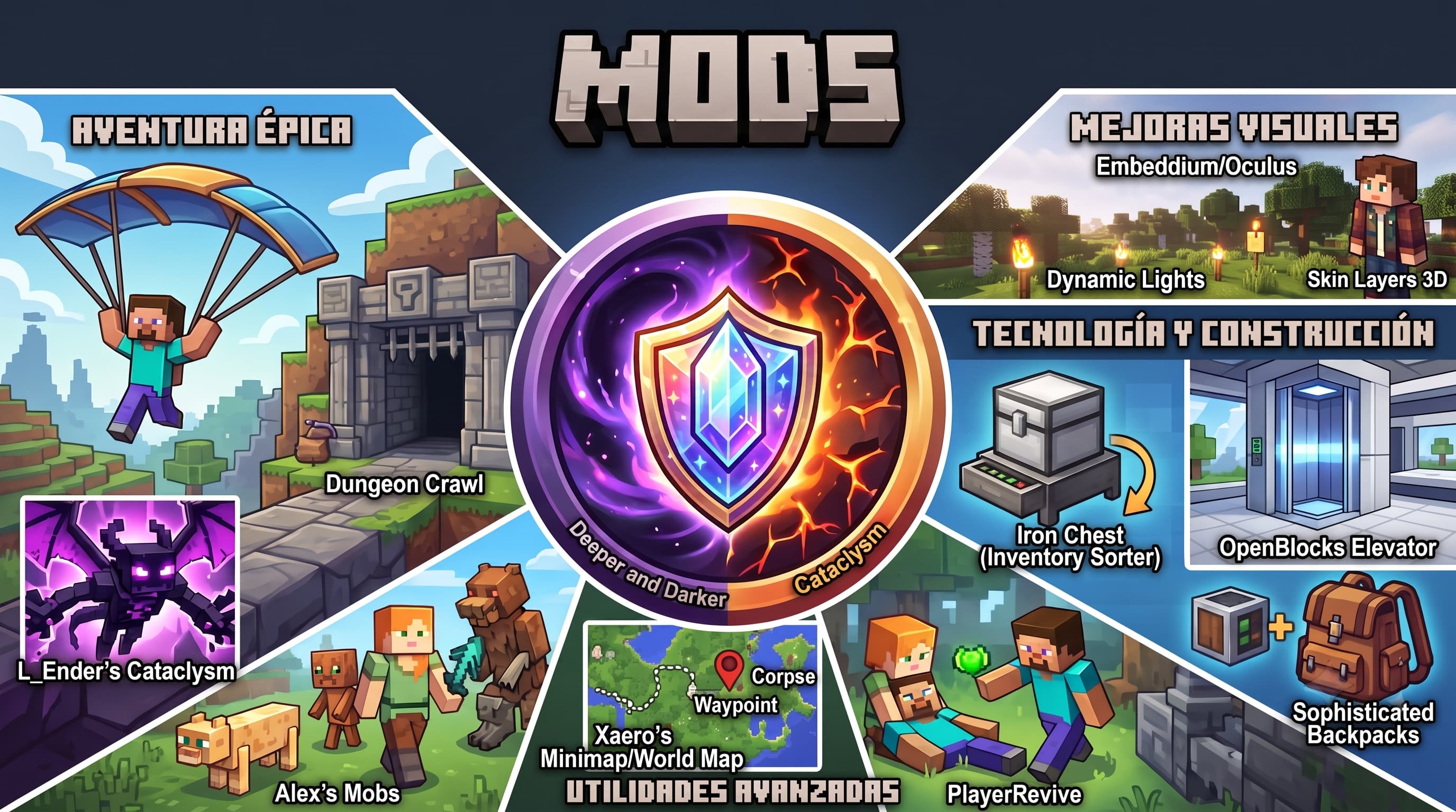 Ejemplos de Mods en El Refugio XXX